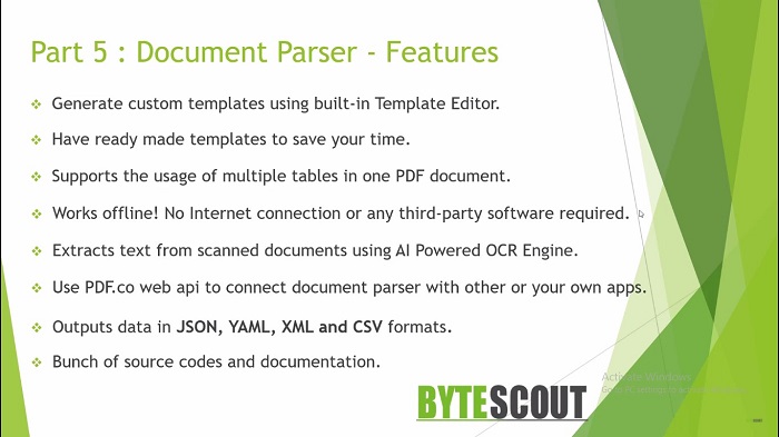 Online Document Parser